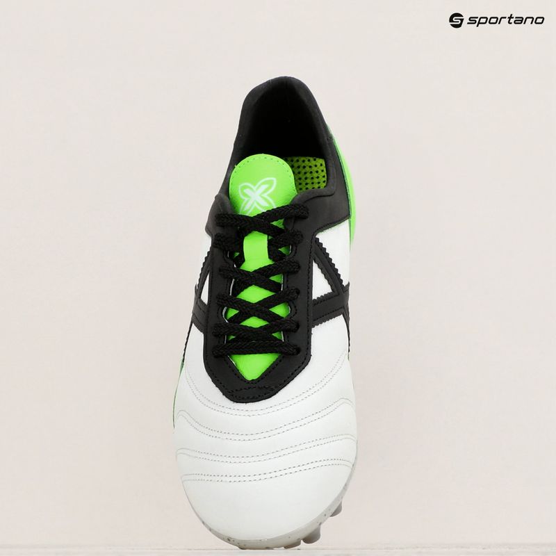 Футболни обувки MUNICH Mundial 2.0 AG blanco/verde 10