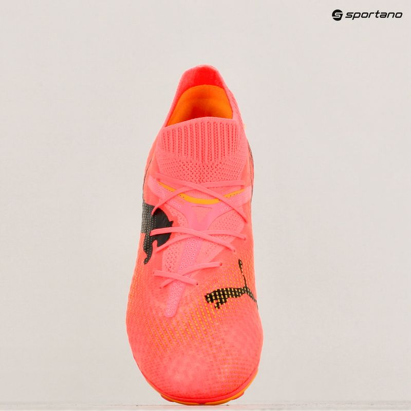 Детски футболни обувки PUMA Future 7 Pro FG/AG Jr sunset glow/puma black/sun stream 15