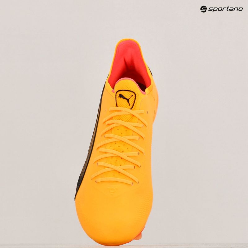 Футболни обувки PUMA King Ultimate Fg/Ag sun stream/puma black/sunset glow 17