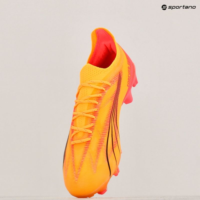 Футболни обувки PUMA Ultra Ultimate FG/AG sunset glow/puma black/sun stream 19