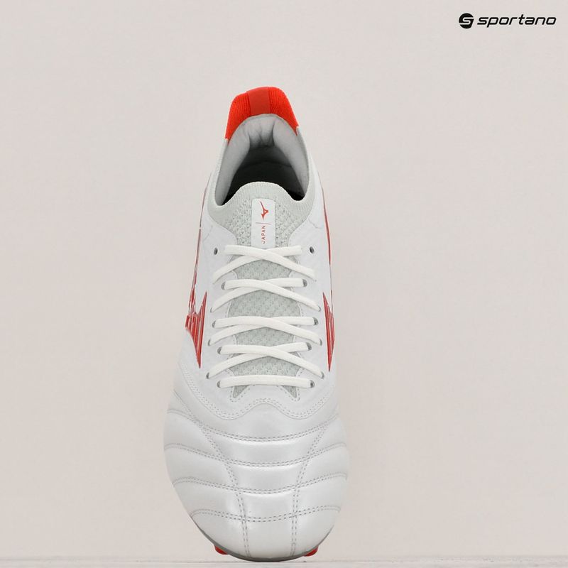 Мъжки футболни обувки Mizuno Morelia Neo IV Β Japan Mix white/radiant red/hot coral 9