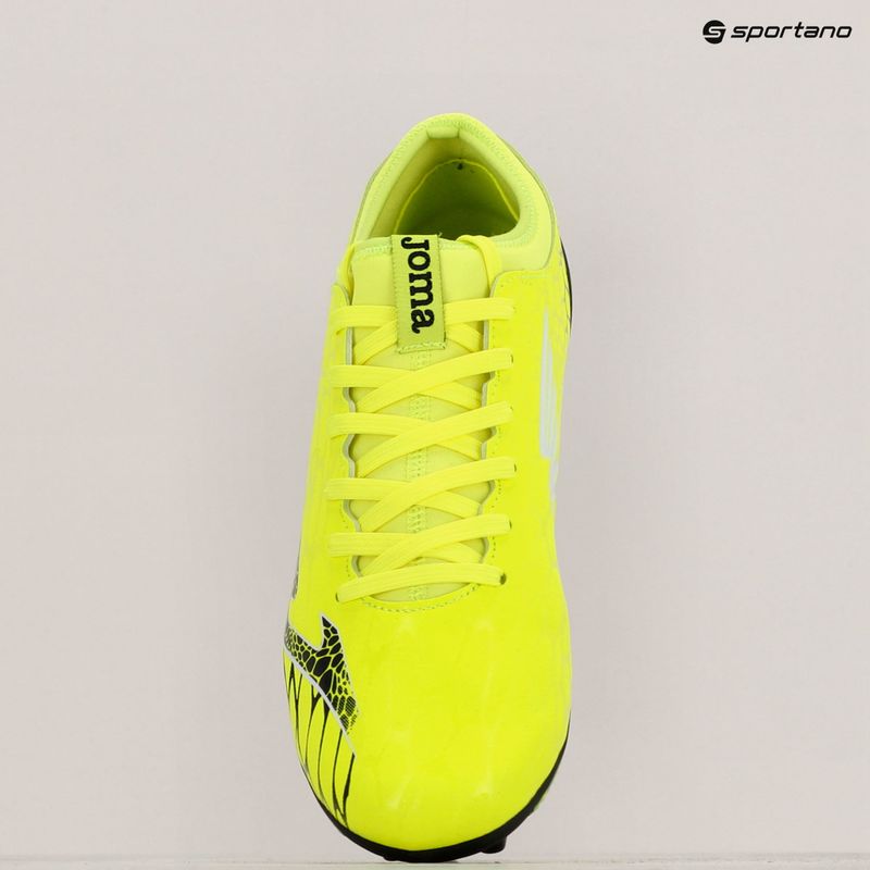 Мъжки футболни обувки Joma Gol AG lemon fluor 10