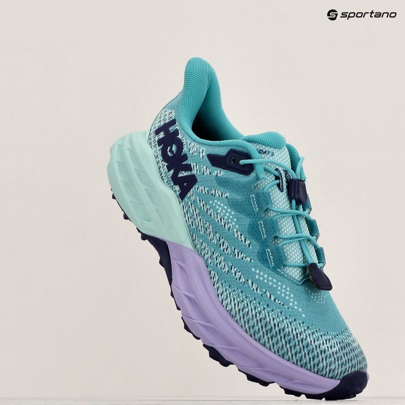 Детски обувки за бягане HOKA Speedgoat 5 ocean mist/lilac mist 11