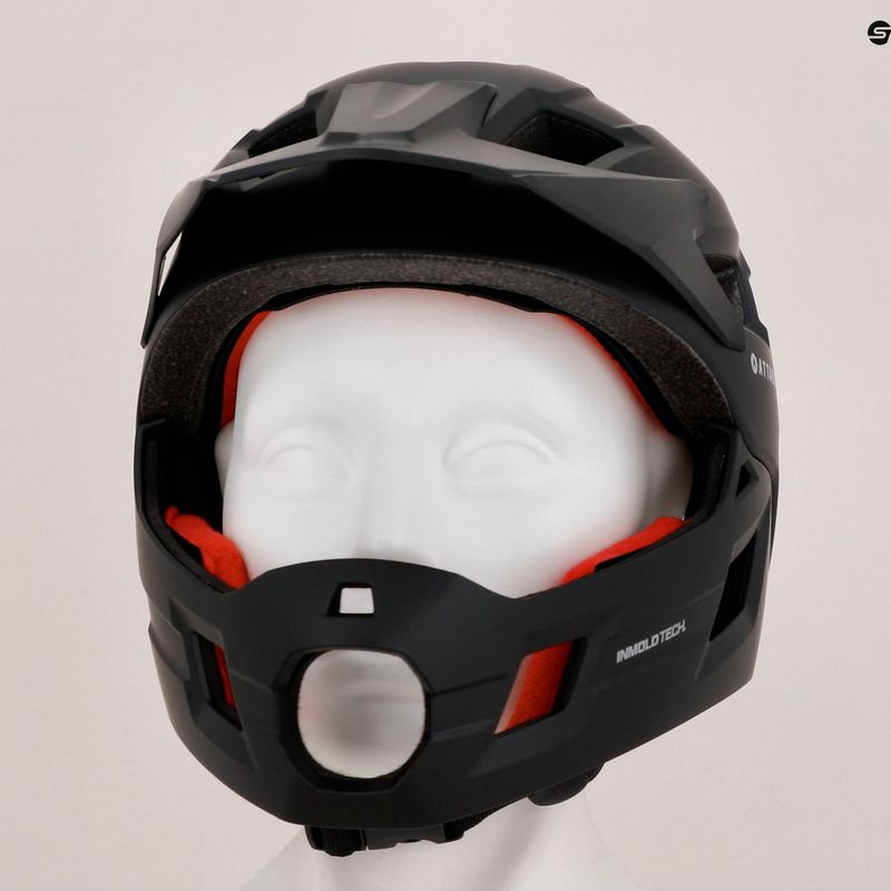 Детска велосипедна каска ATTABO Predator black 10