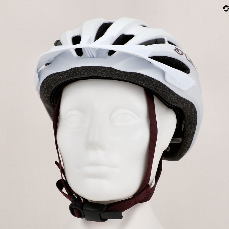 Велосипедна каска Giro Register II Integrated MIPS matte white/dark cherry 10