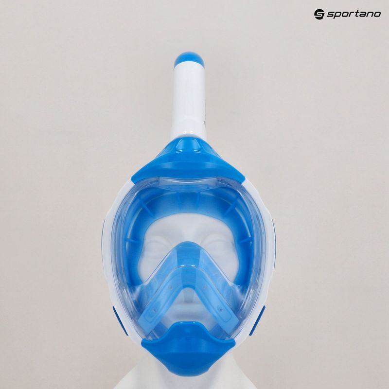 Детска целолицева маска за шнорхелинг AQUASTIC KAI Jr blue 13