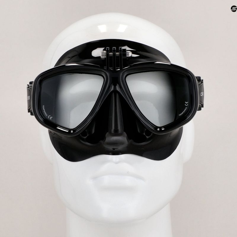 Маска за гмуркане Cressi Action black/black 3