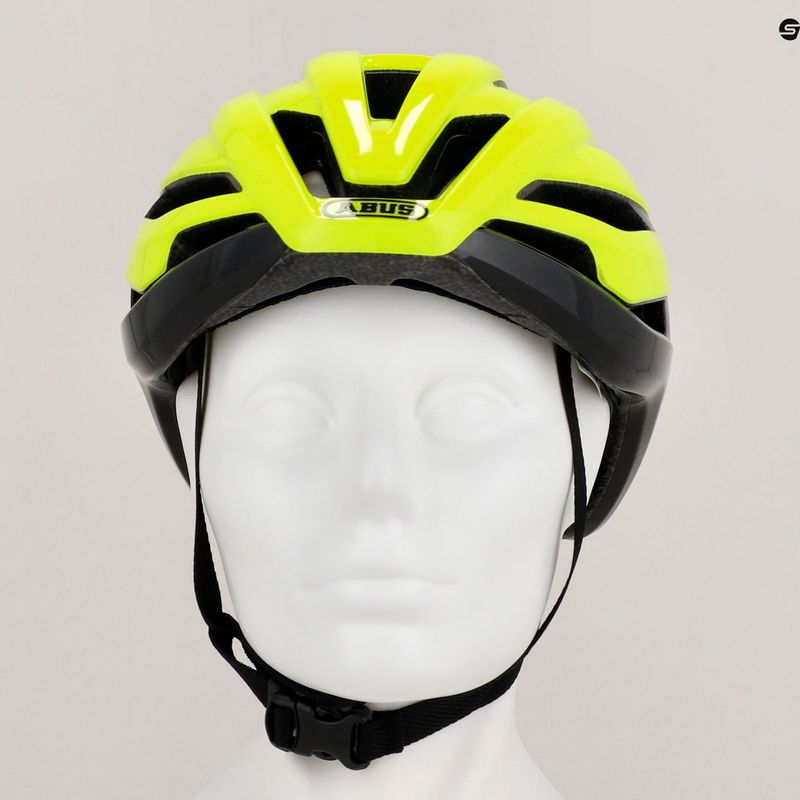 Велосипедна каска ABUS StormChaser neon yellow 9