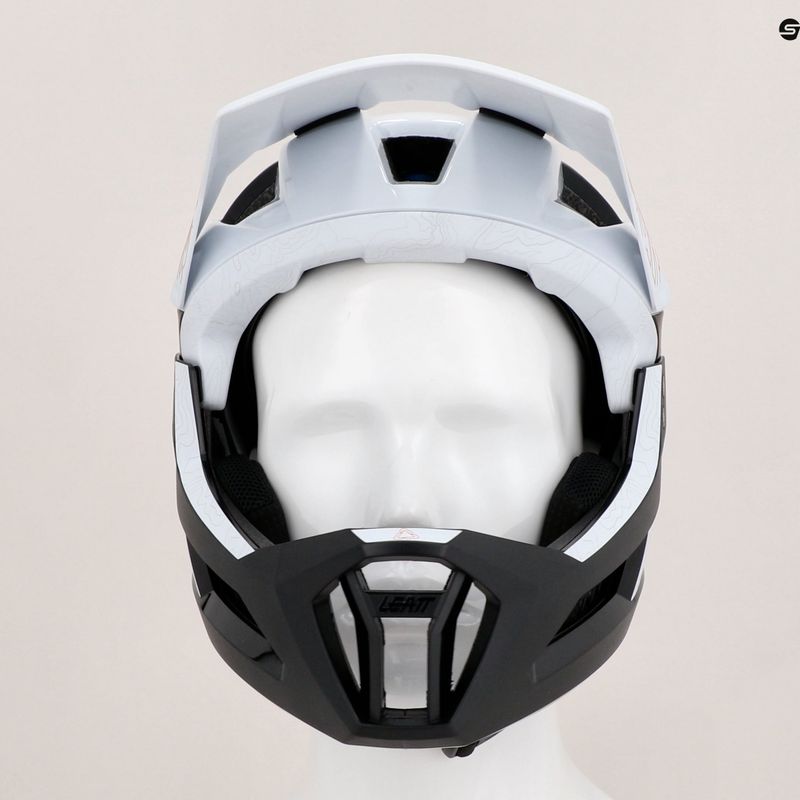 Каска за велосипед Leatt MTB Enduro 3.0 V23 черно-бяла 1023014751 10