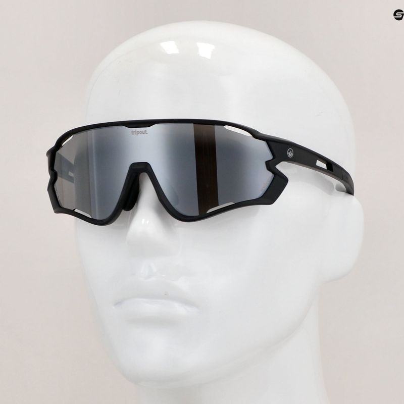 Слънчеви очила Tripout Force black/dark silver axiom 7