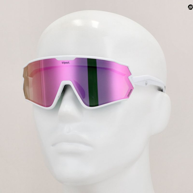 Слънчеви очила Tripout Infinity white/pinky axiom 7