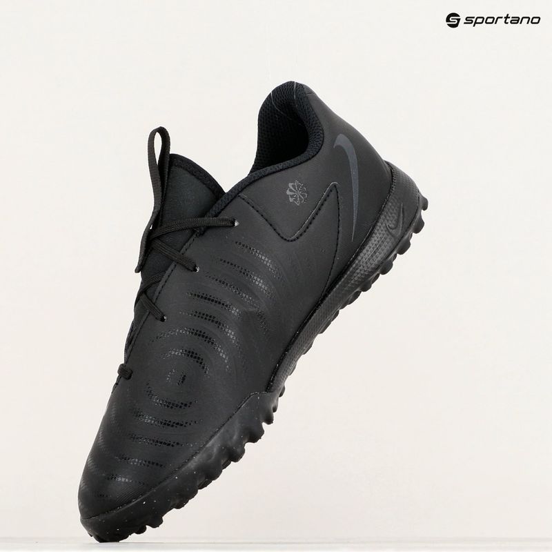 Детски футболни обувки Nike Phantom GX II Academy TF Junior black/black 9