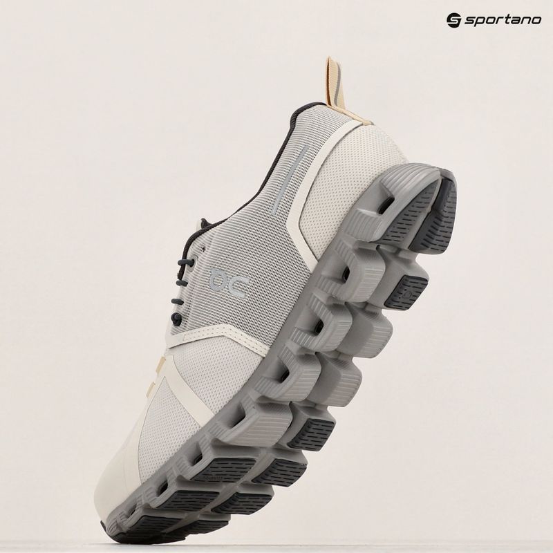 Дамски обувки за бягане On Running Cloud 5 Waterproof pearl/fog 16