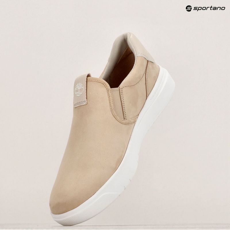 Мъжки обувки Timberland Seneca Bay Slip On light beige nubuck 9
