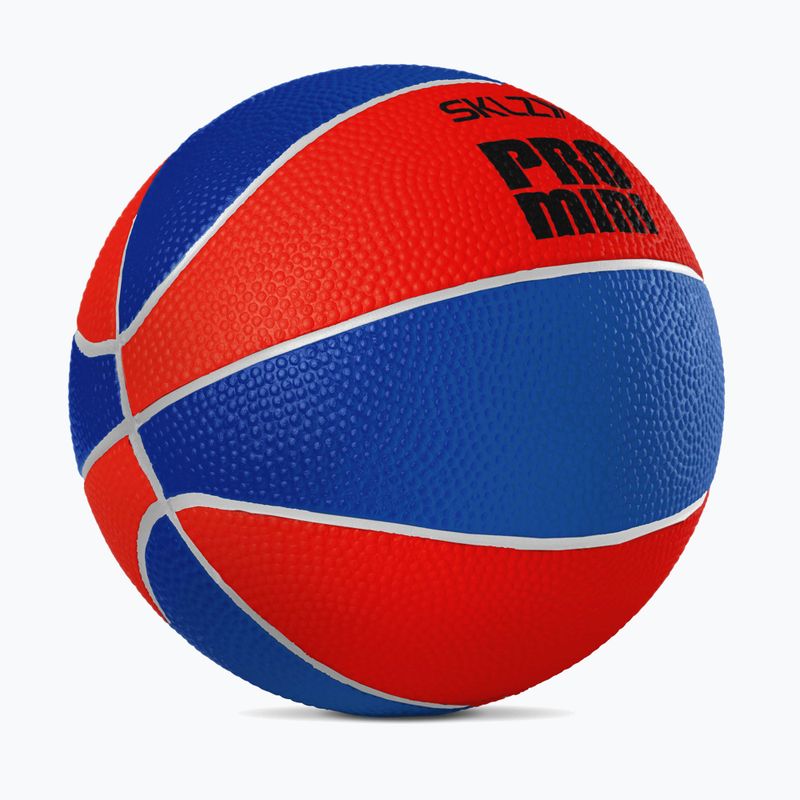Топка за мини баскетбол SKLZ Pro Mini Hoop Swish red/blue