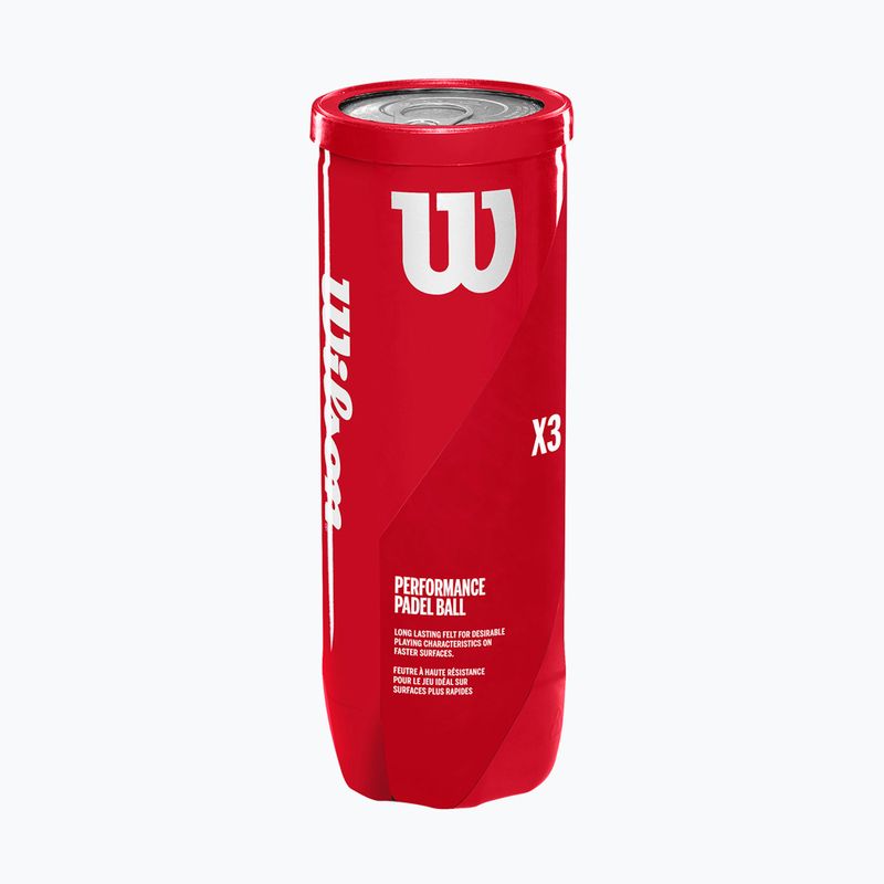 Топки за падел Wilson 3 бр. жълти WR8900801001