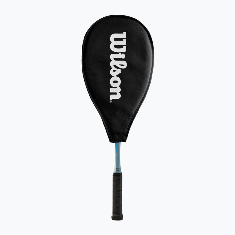 Ракета за скуош Wilson Ultra L синя/сребърна 12