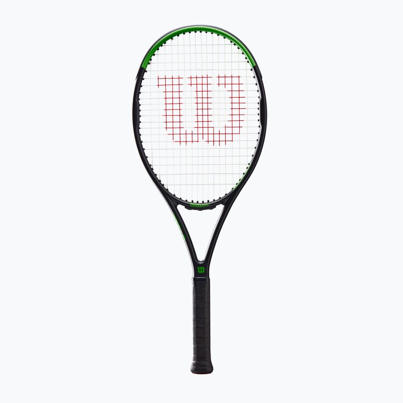 Wilson Blade Feel 103 тенис ракета черно-зелена WR083310U 7