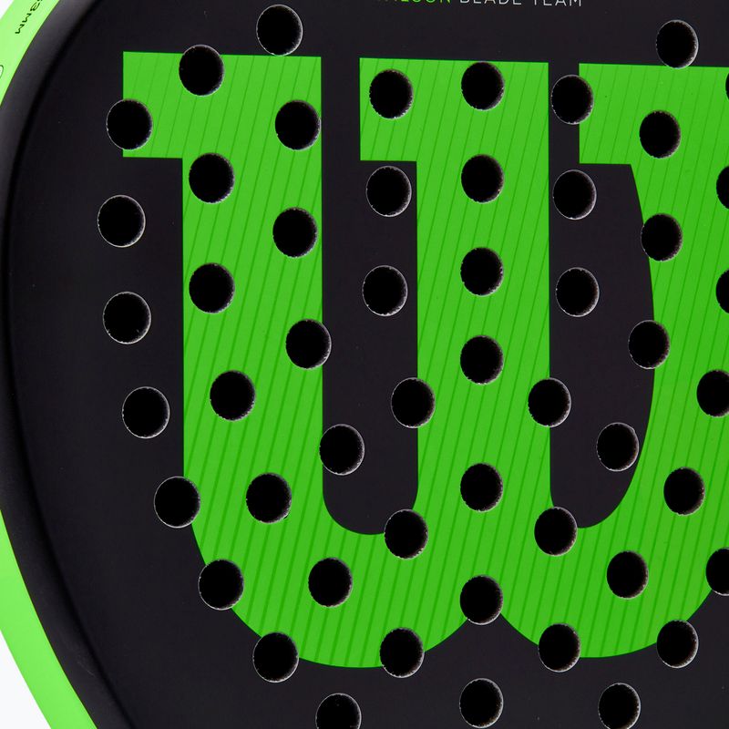 Ракета за падел Wilson Blade Team V2 черна/зелена 10
