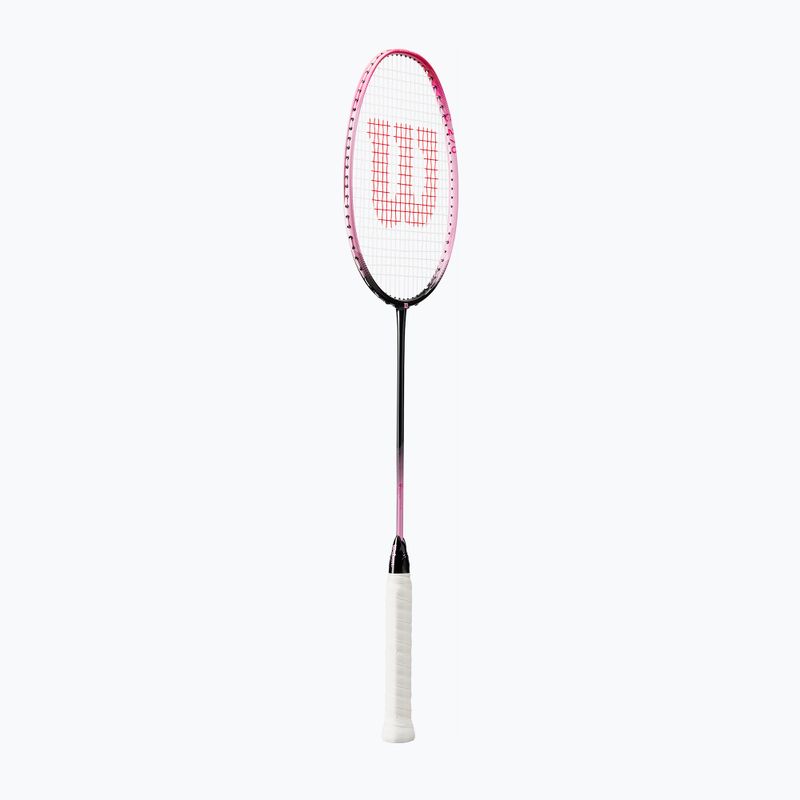 Ракетка за бадминтон Wilson Fierce 270 pink/white 2