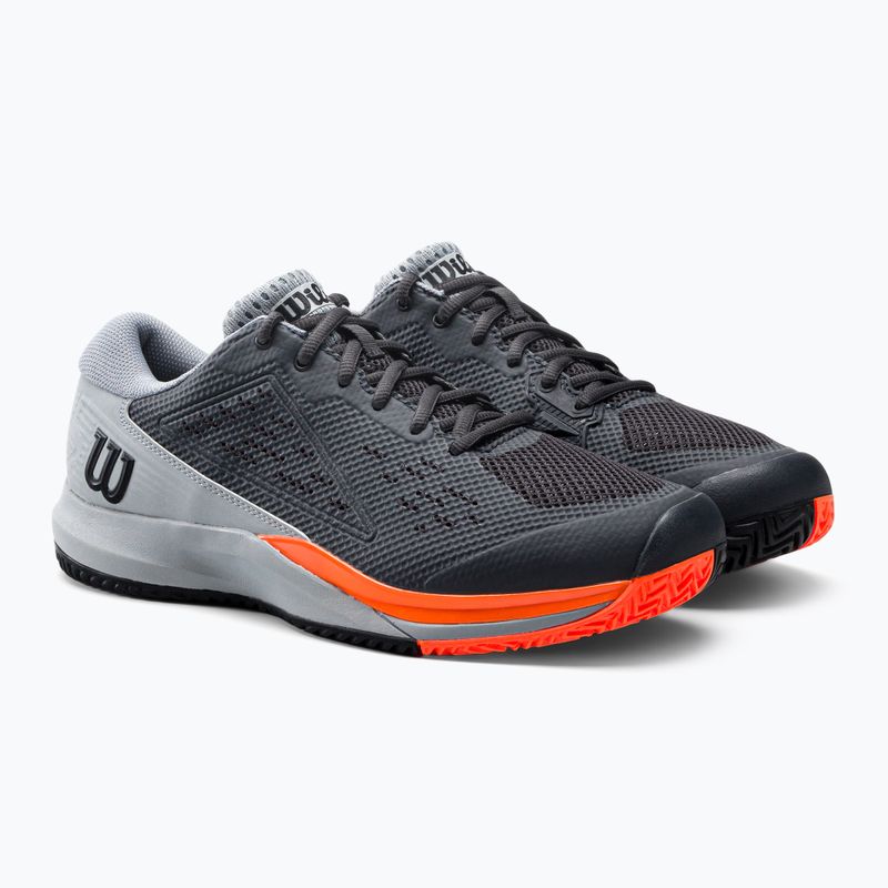 Мъжки обувки за тенис Wilson Rush Pro Ace сиви WRS328660 5
