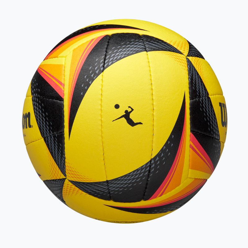 Волейболна топка Wilson OPTX AVP VB Game black/yellow размер 5 4