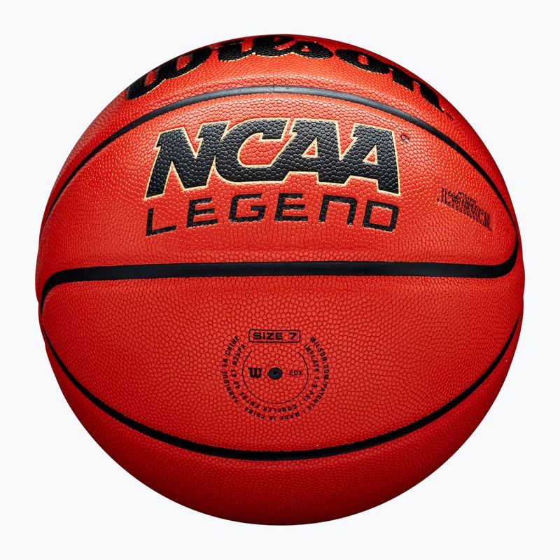 Wilson NCAA Legend orange/black баскетболен размер 6 6
