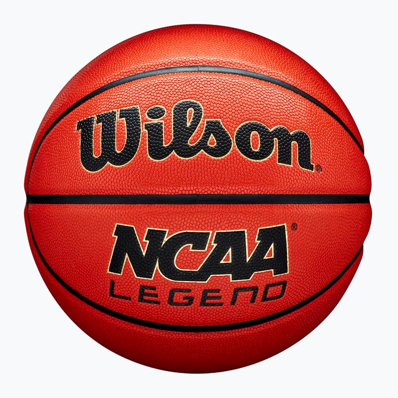 Wilson NCAA Legend orange/black баскетболен размер 5