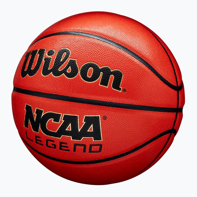 Wilson NCAA Legend orange/black баскетболен размер 5 4
