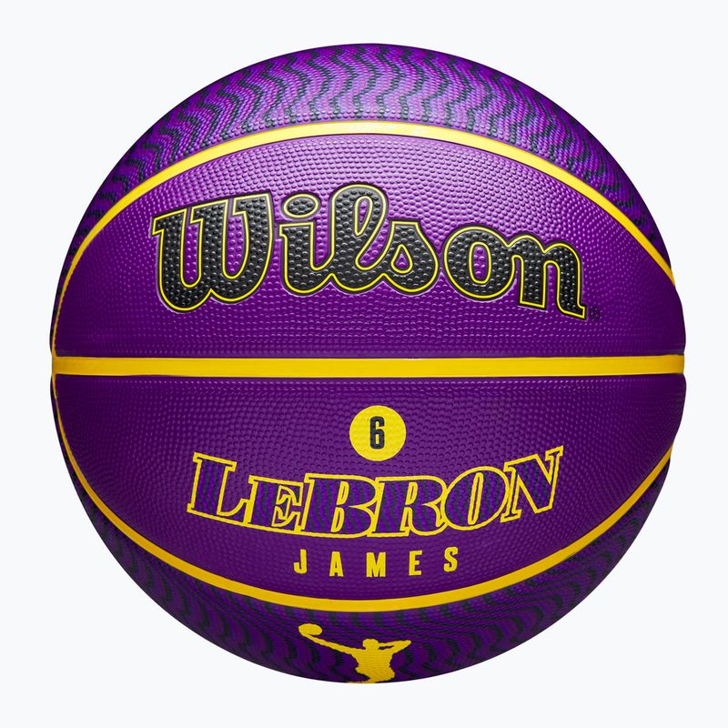 Wilson NBA Player Icon Outdoor Lebron баскетбол WZ4005901XB7 размер 7