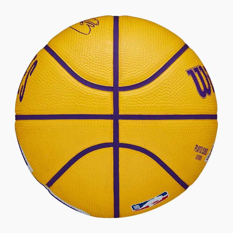 Wilson NBA Player Icon Mini Lebron баскетбол WZ4007201XB3 размер 3 5