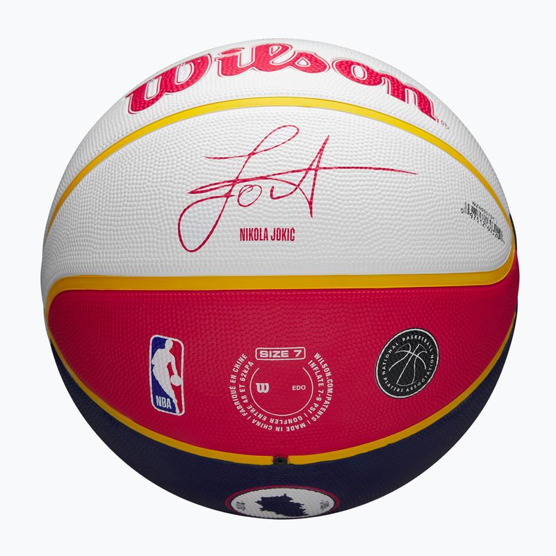 Wilson NBA Player Местен Йокич син размер 7 баскетбол 5