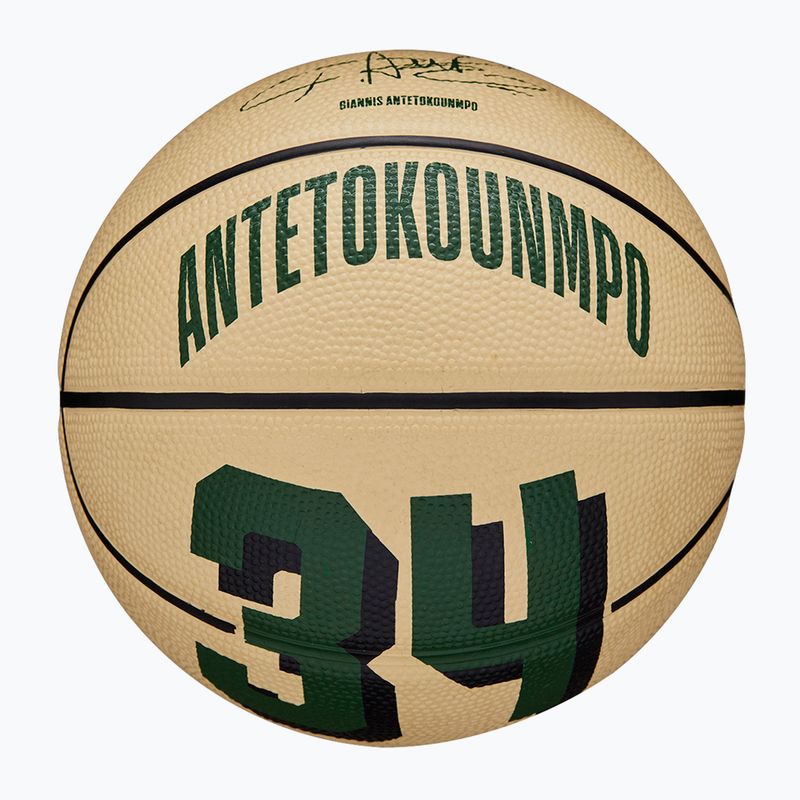 Wilson NBA Player Icon Mini Giannis баскетбол WZ4007501XB3 размер 3 2
