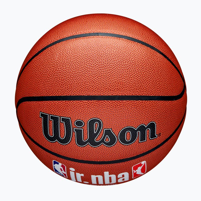 Wilson NBA JR Fam Logo баскетбол на закрито на открито кафяв размер 6 4