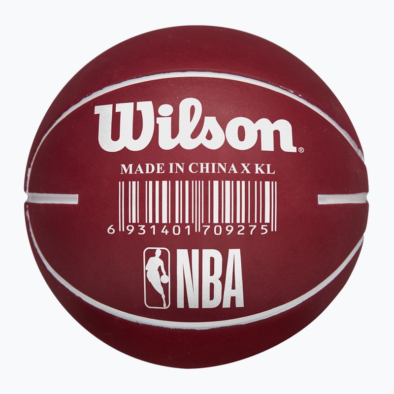 Wilson NBA Team Dribbler Cleveland Cavaliers кафяв баскетболен размер 7