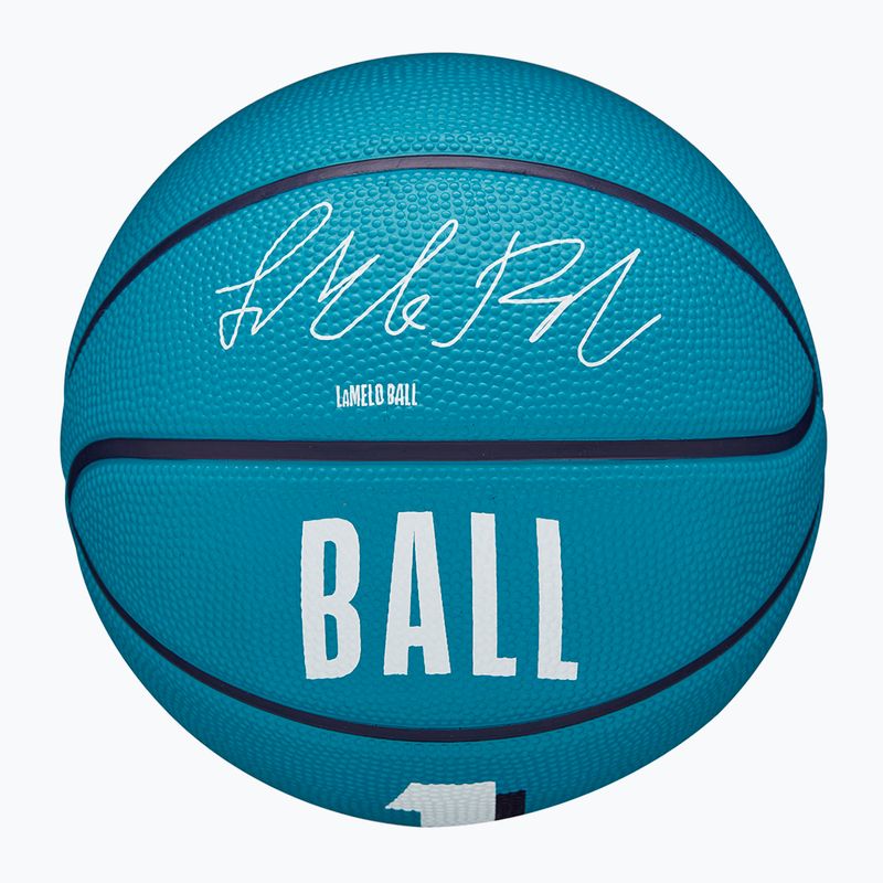 Wilson NBA Player Icon Mini Lamelo баскетбол WZ4012901XB3 размер 3