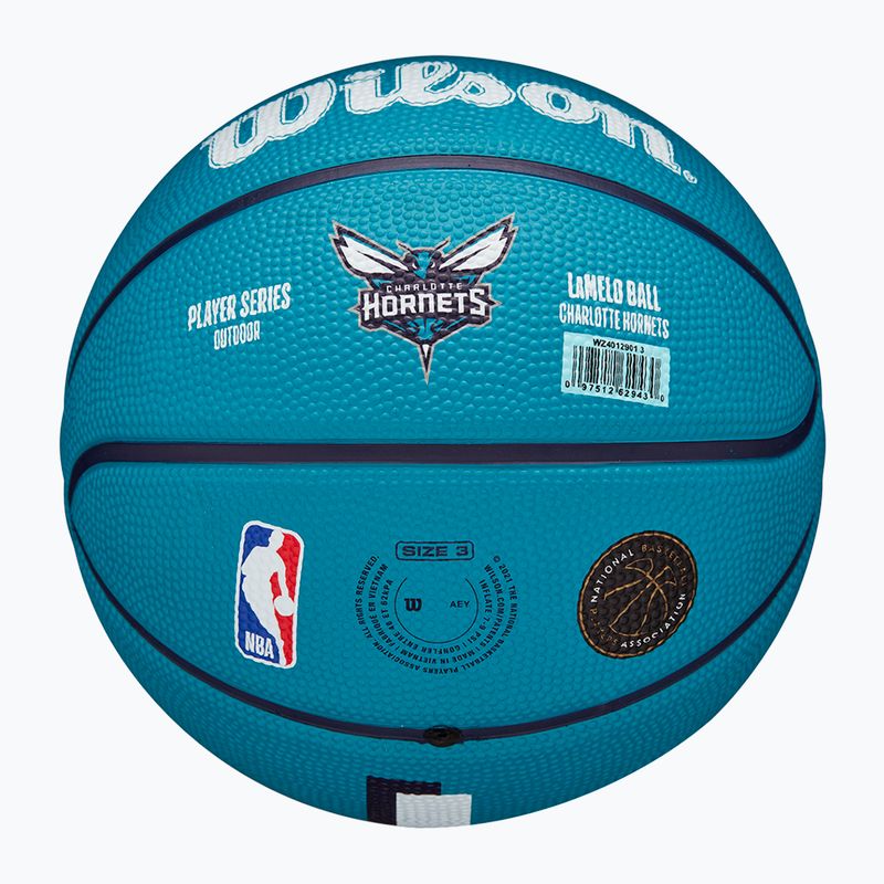 Wilson NBA Player Icon Mini Lamelo баскетбол WZ4012901XB3 размер 3 6