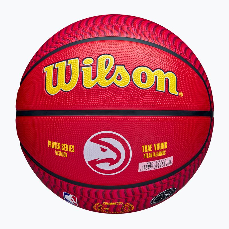 Wilson NBA Player Icon Outdoor Trae баскетбол WZ4013201XB7 размер 7 6