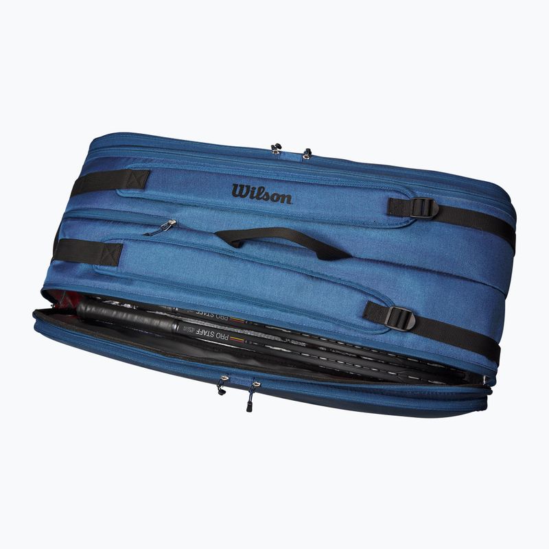 Wilson Tour Ultra 12 Pk тенис чанта синя WR8024001001 10