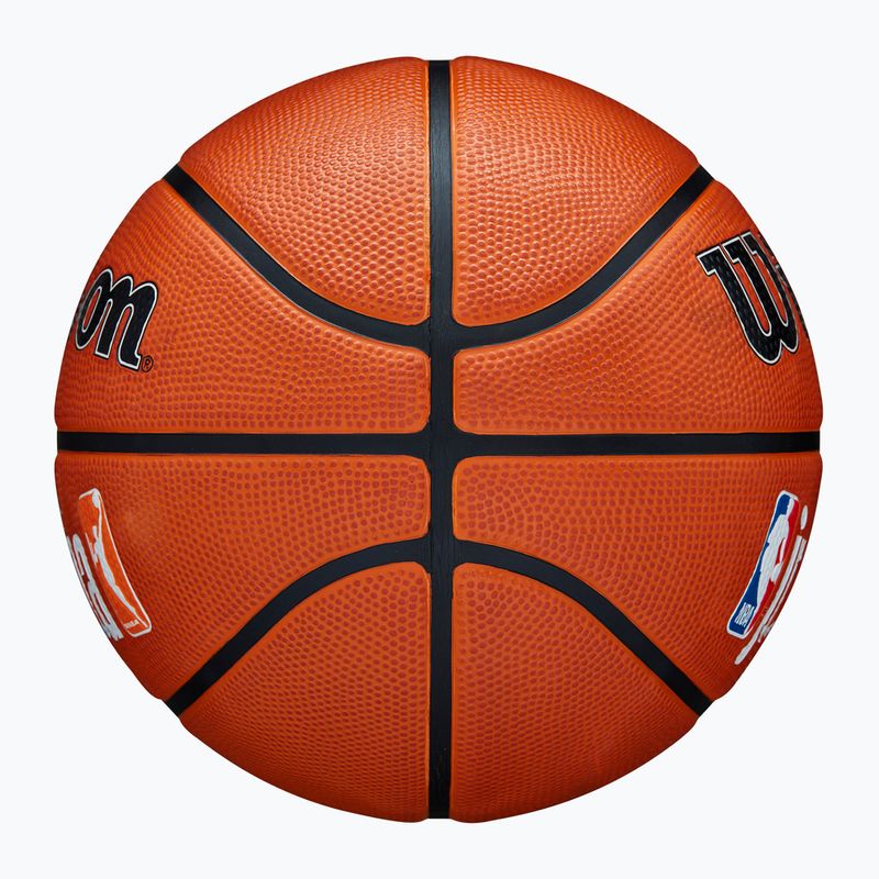 Wilson NBA JR Fam Logo Автентичен външен кафяв баскетболен размер 7 6
