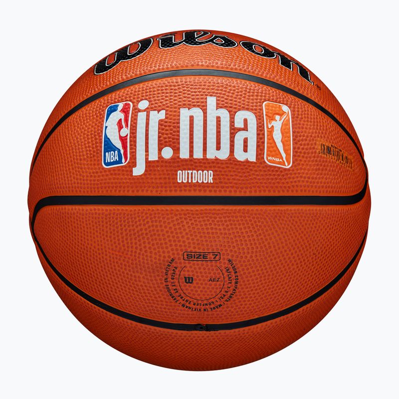 Детски баскетболен Wilson NBA JR Fam Logo Автентичен външен размер 5 5