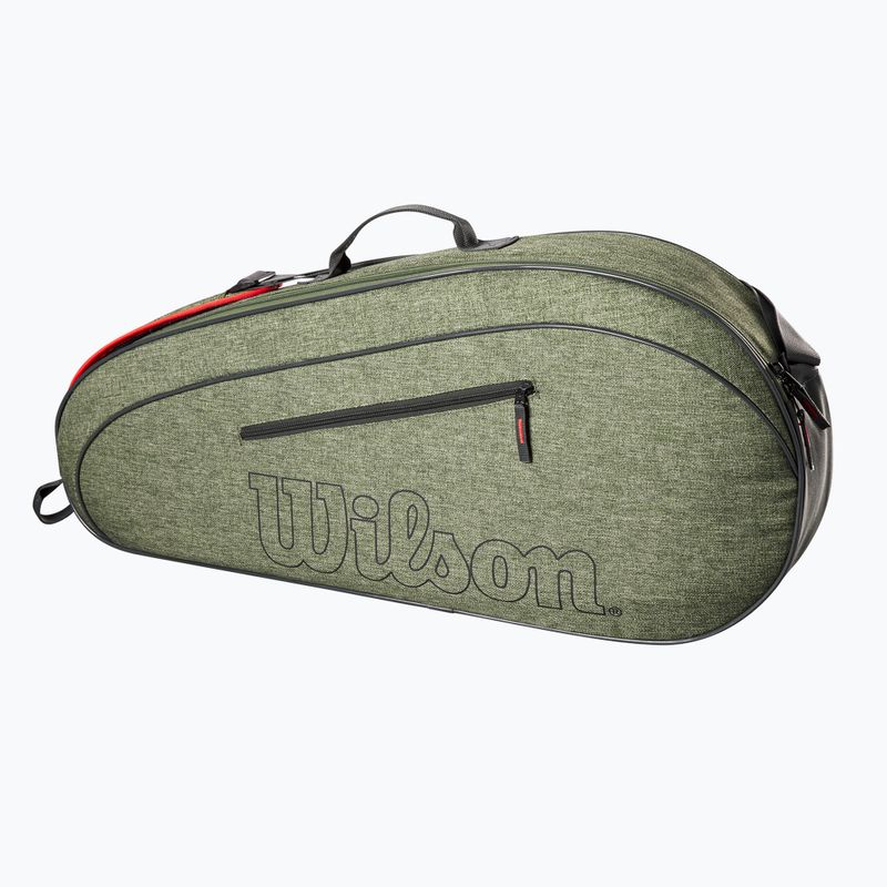 Чанта за тенис Wilson Team 3Pk heather green