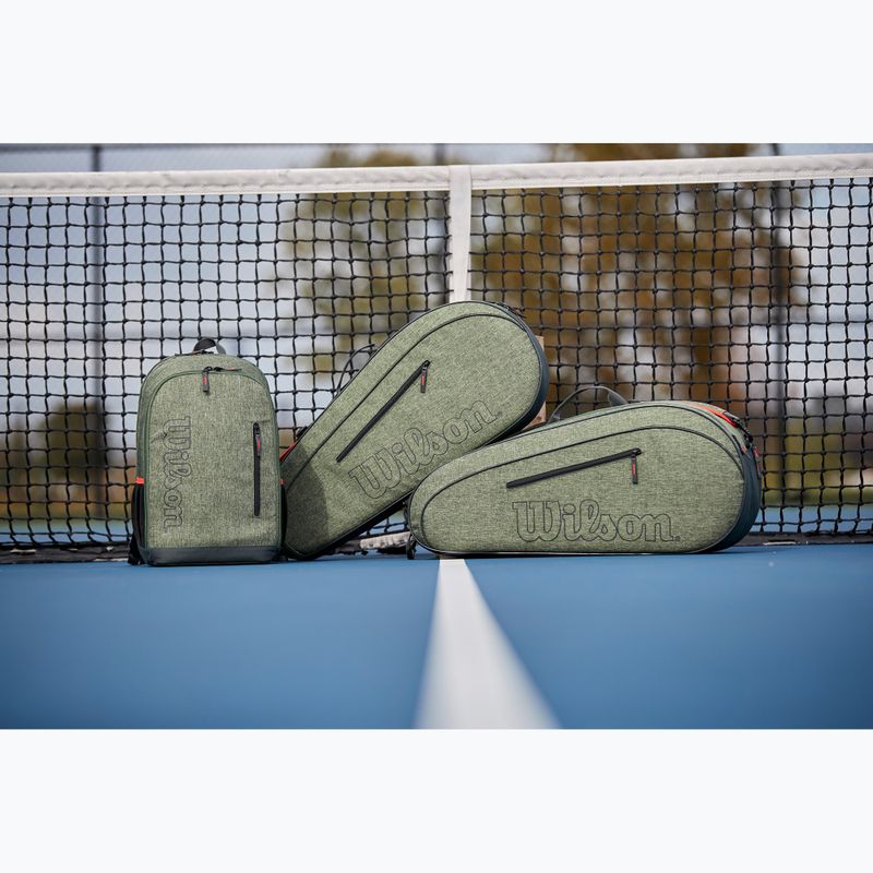 Чанта за тенис Wilson Team 6Pk heather green 8