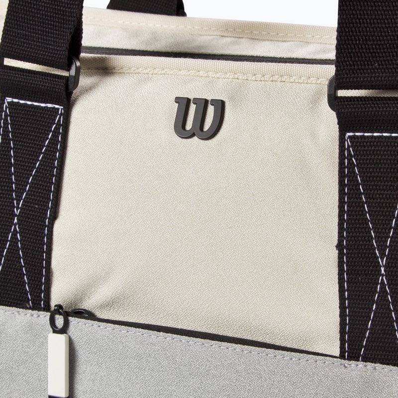 Wilson Жени Тенис чанта Tote сива/синя 4