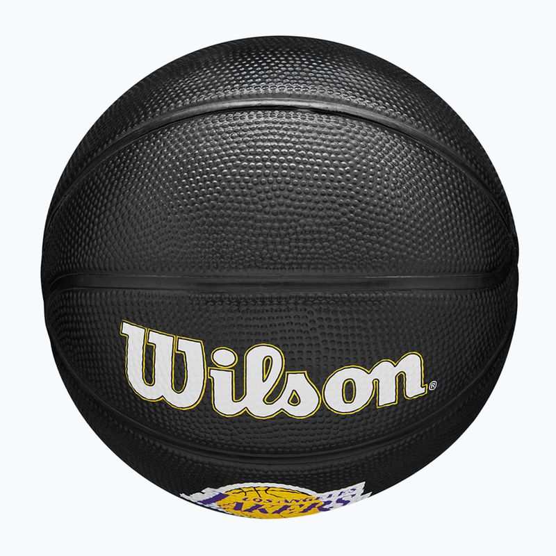 Wilson NBA Team Tribute Mini Los Angeles Lakers баскетбол WZ4017601XB3 размер 3 5