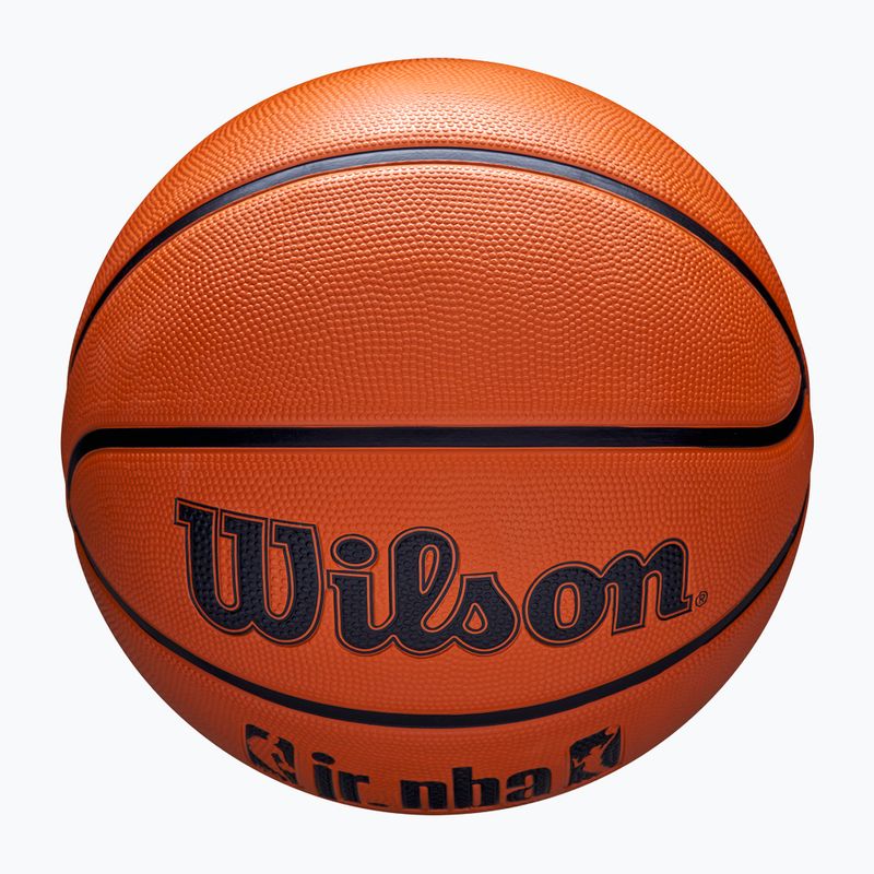 Детски баскетболен екип Wilson NBA JR Drv Fam Logo brown размер 4 4