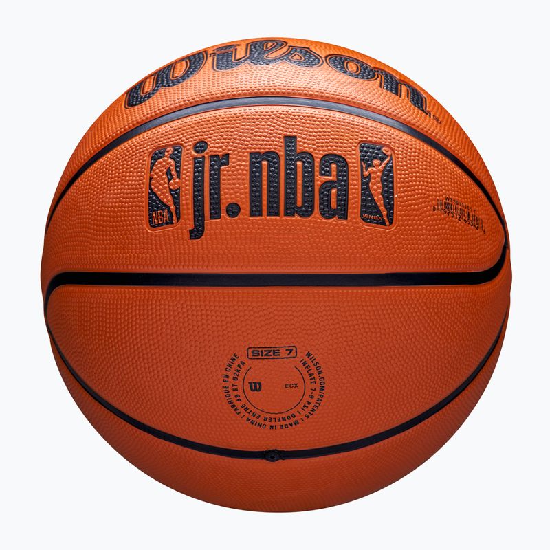 Детски баскетболен екип Wilson NBA JR Drv Fam Logo brown размер 4 5