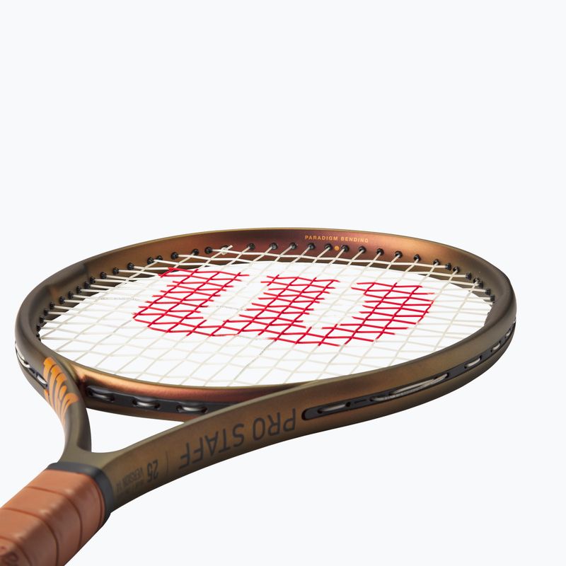 Детска тенис ракета Wilson Pro Staff 25 V14 златна WR126210U 11