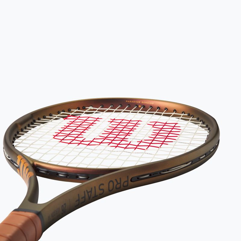 Детска тенис ракета Wilson Pro Staff 26 V14 златна WR126310 11