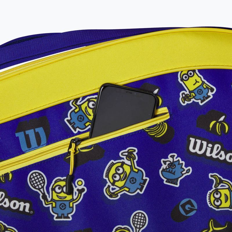 Чанта за тенис Wilson Minions V3.0 Team 3Pk тъмносиня WR8025501001 5